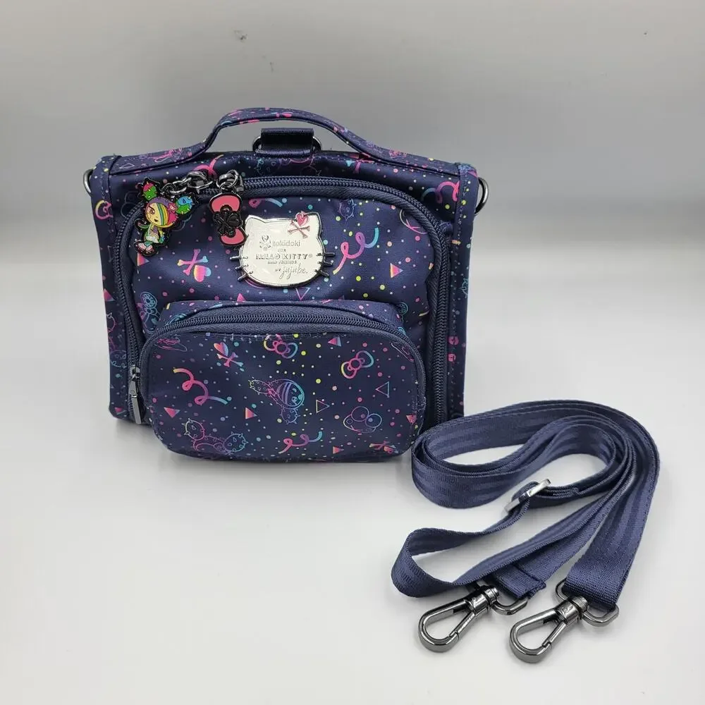 NEW Tokidoki JuJuBe Hello Kitty Confetti Exclusive Mini BFF School Bag Backpack - Picture 1 of 11